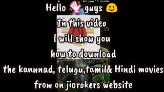 how to download all language movies kannnad telugu tamil u0026 hind from jio rockers website