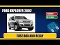 ford explorer 2002 Fuse Box Location Diagram and Relays