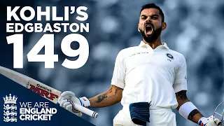 kohlis first test century in england edgbaston 2018 england cricket