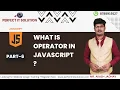 Session 6 Operators in JavaScript Hindi