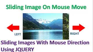 How To Move Slides From Left To Right Using Mouse Event In Jquery Image Slider On Mousemove Event