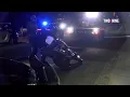 Palmdale CA - CHP motorcycle chase ends in arrest