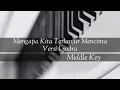 Download Lagu Lyodra - Mengapa Kita Terlanjur Mencinta Piano Karaoke (Middle Key F)