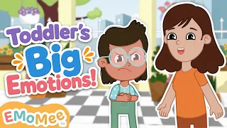 Toddler's Big Emotions 😠😰 | Social Emotional Learning | Kids Video | EMoMee