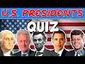 Guess The U S PRESIDENTS QUIZ How Many US PRESIDENTS Can You Recognize TRIVIA