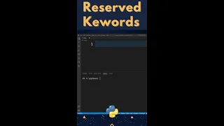How to Print all Reserved Keywords in Python