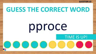 Scrambled Word Game Can You Unscramble These Words 6 Letters