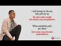 Download Lagu It's Only Me - Kaleb J 🇮🇩🇮🇩 (Lirik Terjemahan) - TikTok I will always be the one who pull you up