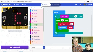 MakeCode for micro bit - Hand Washing Timer