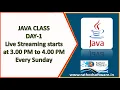 Free Java Weekly Class Mastering Java Live DAY-1
