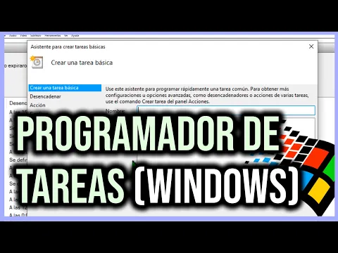 Download MP3 📅 Cómo usar el PROGRAMADOR DE TAREAS de WINDOWS || Abrir programas automáticamente y más...