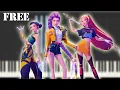 Download Lagu RUMI \u0026 JINU - Free - KPop Demon Hunters | Instrumental Piano Tutorial / Partitura / Karaoke / MIDI