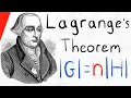 Lagrange s Theorem and Index of Subgroups Abstract Algebra