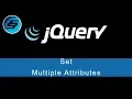 Set Multiple Attributes - jQuery Ultimate Programming Bible