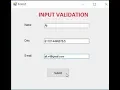 C Tutorial-Input Validation Name - Cnic