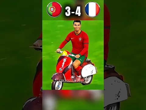 Unbelievable Moments In Football | Portugal VS France Imaginary World Cup Final #ronaldo vs #mbappe