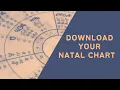 How to get your natal astrology chart free on astro-seek com