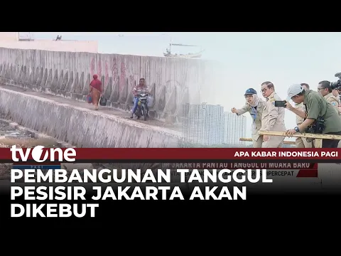 Pramono Minta Pembangunan Tanggul Laut Raksasa Dipercepat