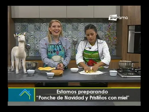 Hoy en la Cocina: Ponche de Navidad y Pristiños con miel