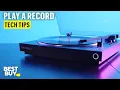 Controls of the Victrola Automatic Turntable - Tech Tips from Best Buy