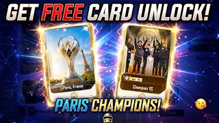 GET FREE PARIS CHAMPION YG CARDS UNLOCK IN PUBG