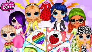 Download Miraculous Ladybug Clothes Switch Up: Who will get the Dress - DIY Paper Dolls \u0026 Crafts MP3