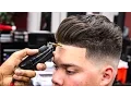 BARBER TUTORIAL HOW TO DO A MID BALD FADE