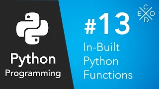 Python Programming - In-Built Functions