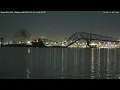 shows Baltimore Francis Scott Key Bridge collapse after ship strike