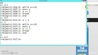 103 Learn python and ruby programming - Break Statement