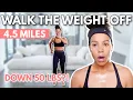 4 5 MILE Fat Burning Indoor Walk BURN OVER 600 CALORIES Beginner Friendly growwithjo