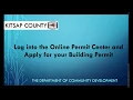 Log into the Online Permit Center and Apply for your Building Permit