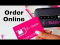 Order T Mobile prepaid SIM card online Buying a SIM card in USA Step by Step guide sim T Mobile