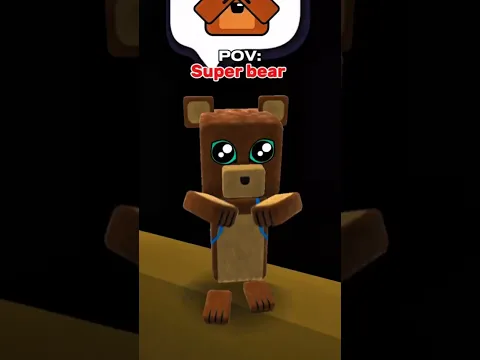 Super bearπ» vs Lego robots π€ #superbearadventure #shorts