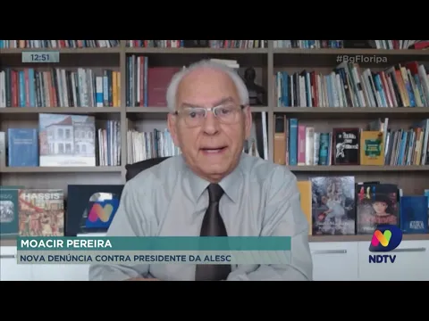 Moacir Pereira comenta sobre a nova denúncia contra o presidente da Alesc, Júlio Garcia