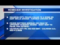 Police investigate a homicide in Calhoun County