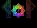 Python Turtle graphics design 34 flower design