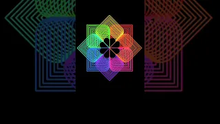 Python Turtle graphics design 34 flower design