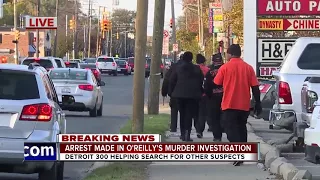Detroit 300 helps search for O Reilly s suspect as one is arrested