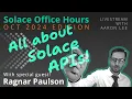 Solace Office Hours - Oct 2024