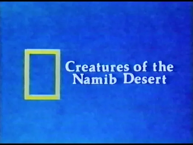 National Geographic: Creatures of the Namib Desert (1978)