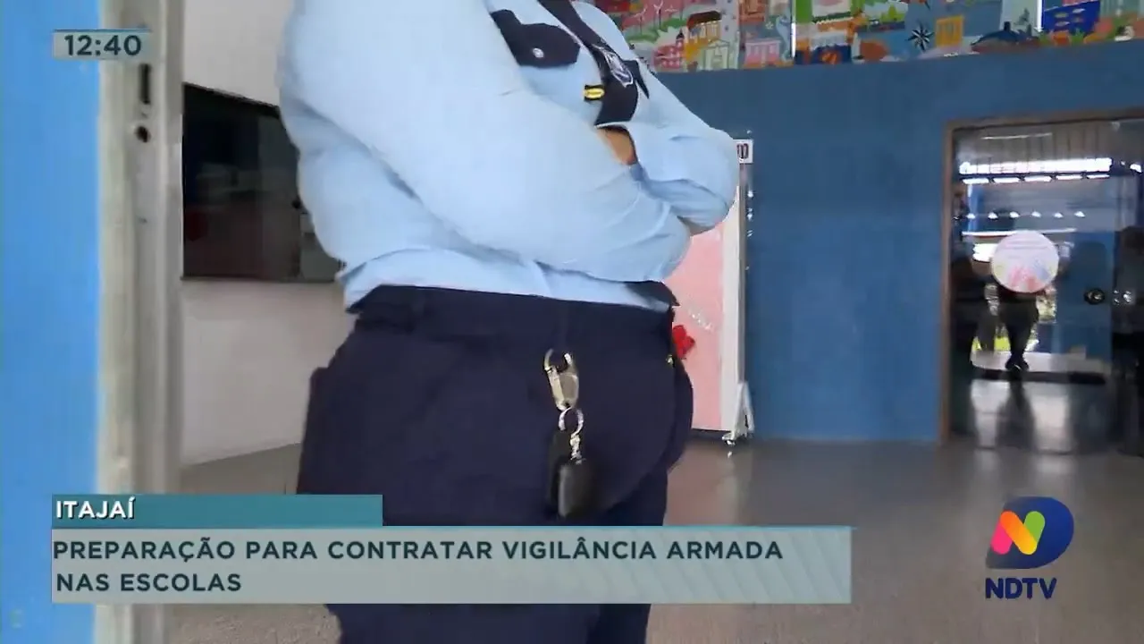 Preparação para contratar vigilância armada nas escolas de Itajaí