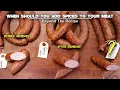 When should you add spices to your sausage meat Beyond the Recipe