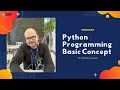 Webinar Python Programming Basic Concept Tutors Group