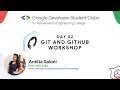 Day 2 Git and GitHub Workshop