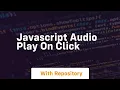 javascript play on click