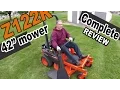 Kubota zero turn mower review - Z122R 42