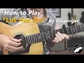 How to Play Passenger \