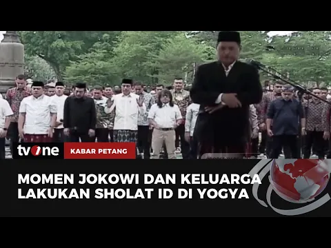 Presiden Jokowi Laksanakan Shalat Idul Adha di Istana Kepresidenan Yogyakarta
