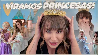 UM DIA MÁGICO: FOMOS PRINCESAS NA DISNEY! 👑 VIAGEM INCRÍVEL PARA DISNEY CALIFÓRNIA